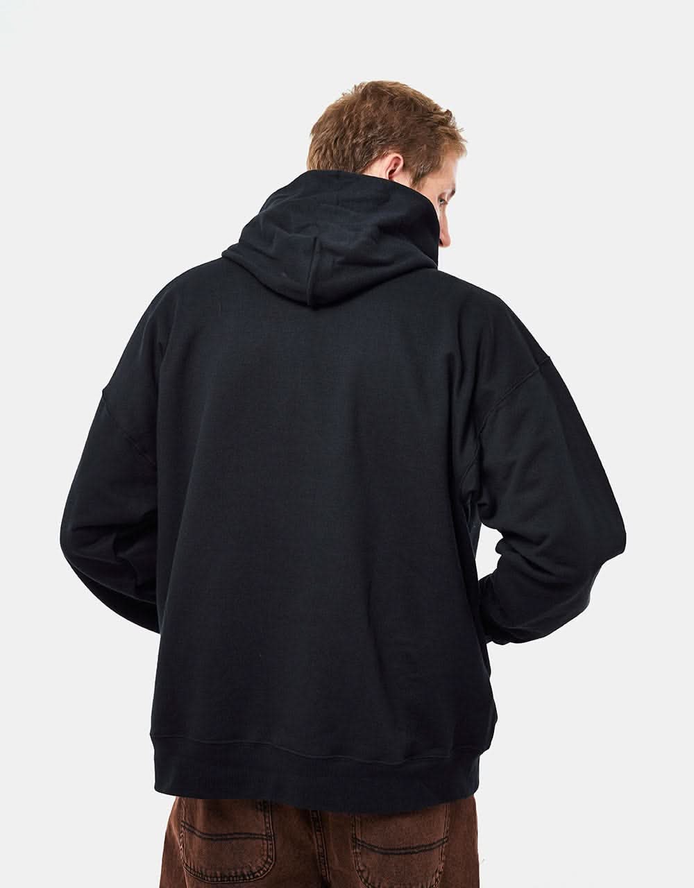 Thrasher x Atlantic Drift Pullover Hoodie - Black/Orange