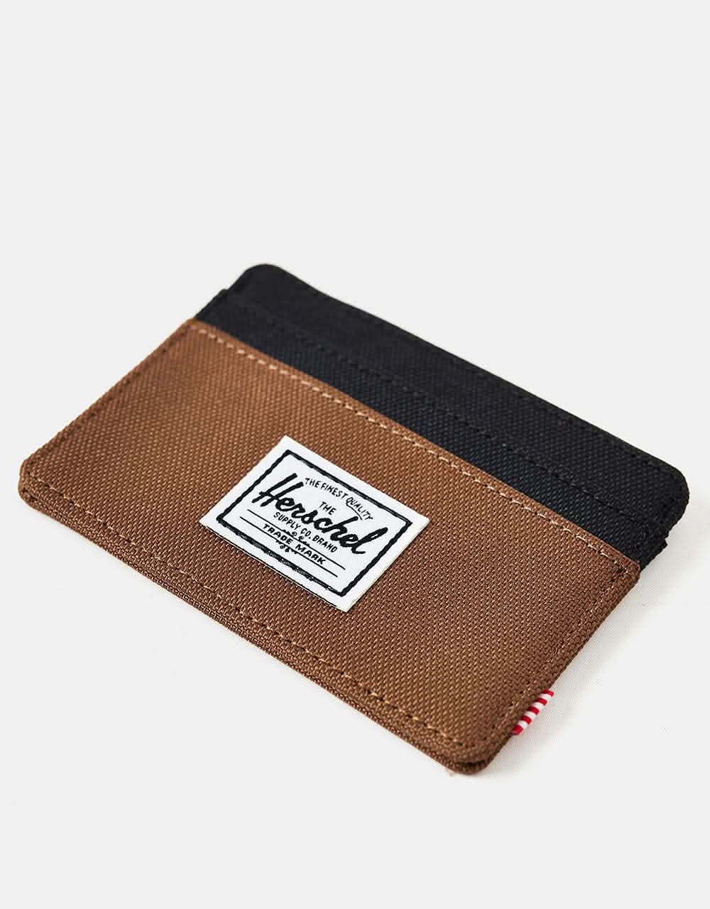 Herschel Supply Co. Charlie RFID Cardholder - Saddle/Black