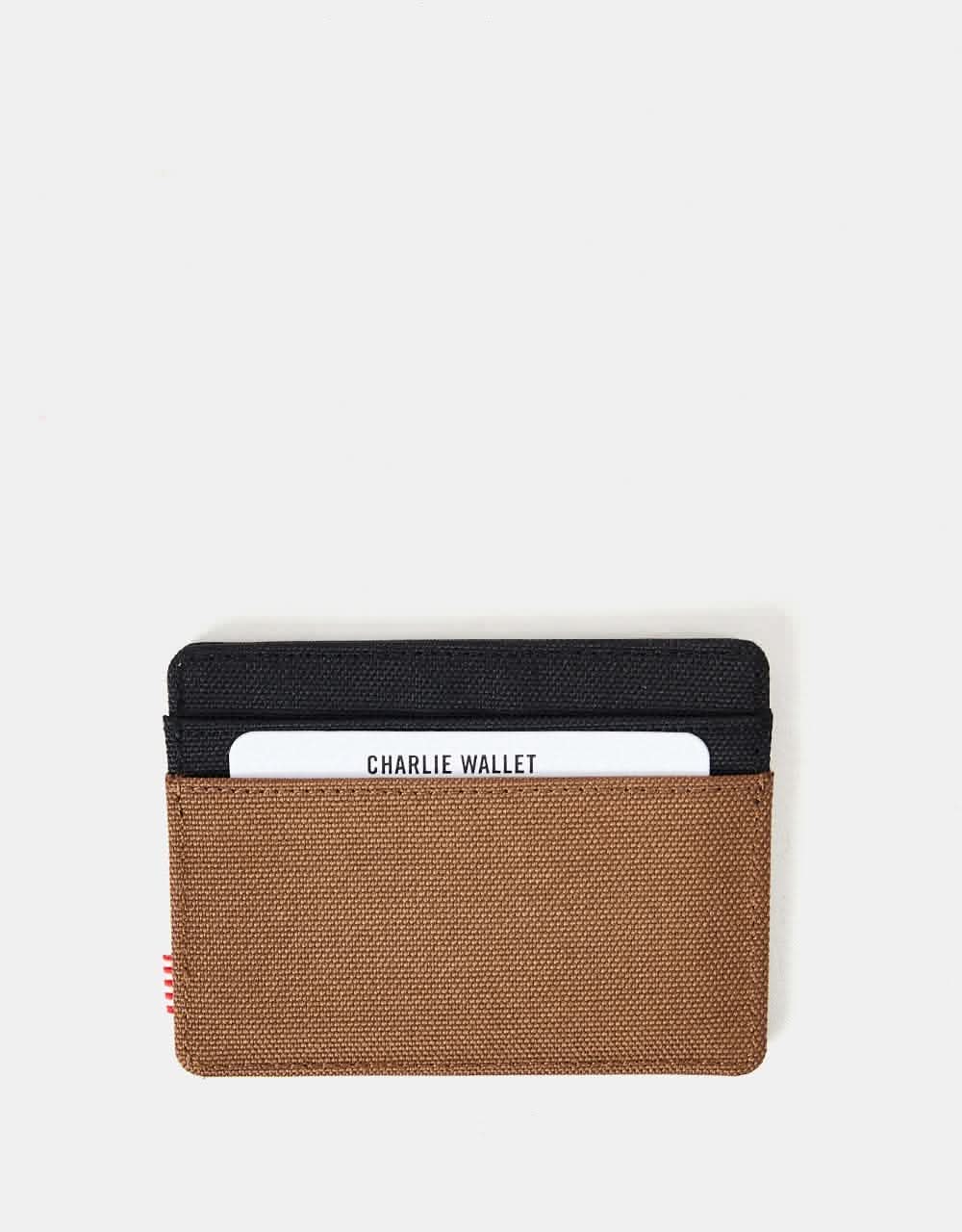 Herschel Supply Co. Charlie RFID Cardholder - Saddle/Black