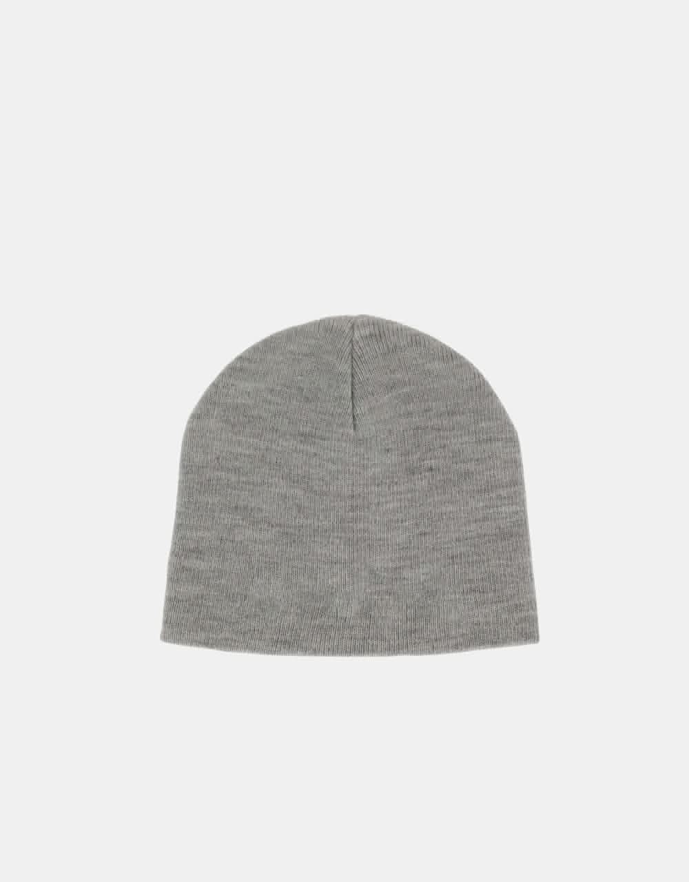 Spitfire Old E Skully Beanie - Heather/Red/White
