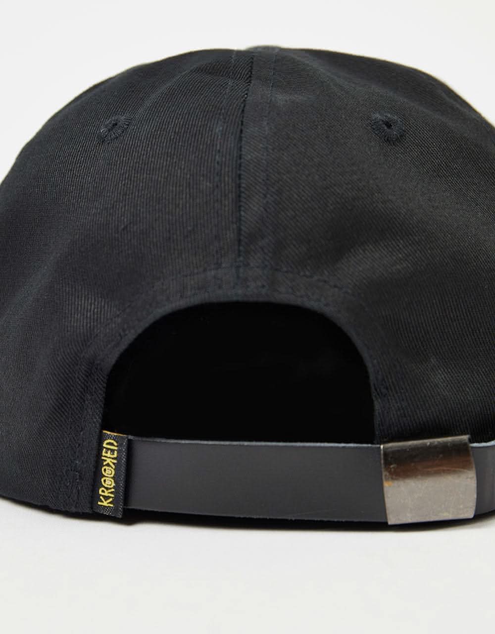 Krooked Eyes Strapback Cap - Black/Blue