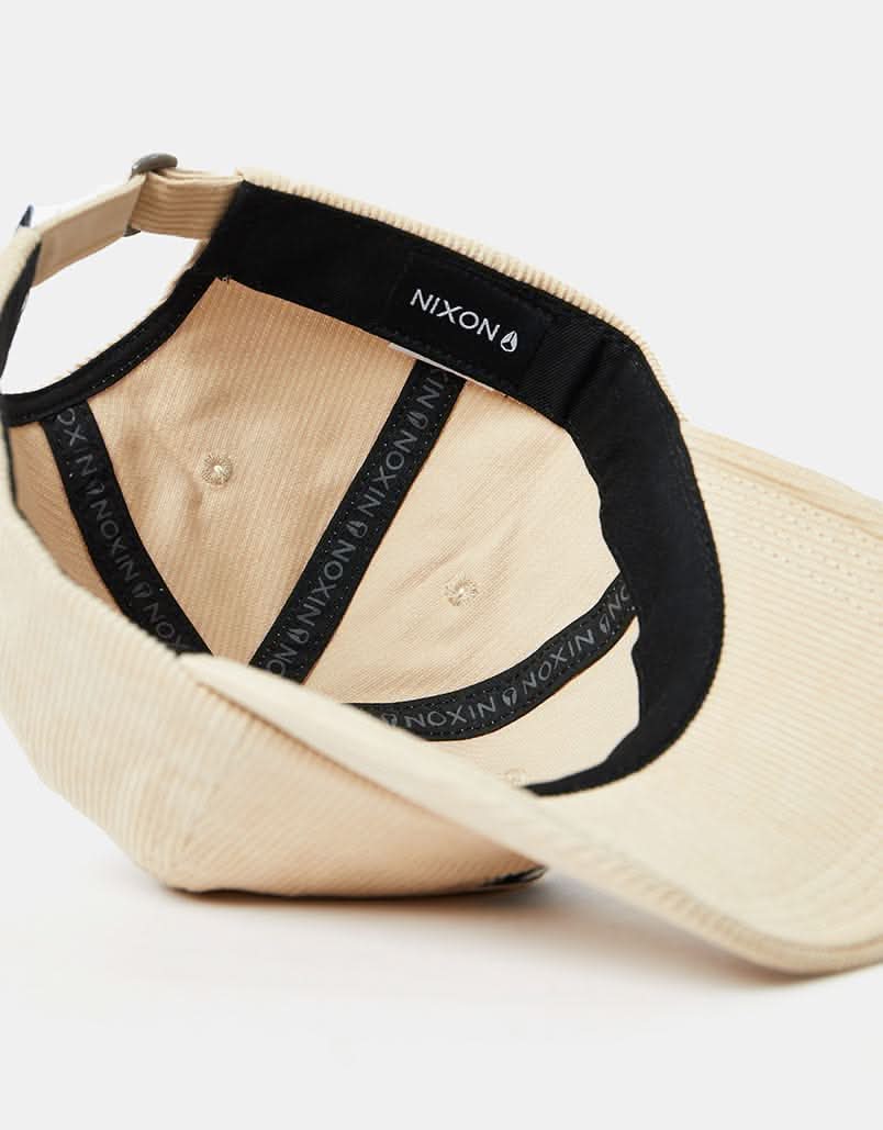 Nixon Harvey Strapback Cap - Unbleached