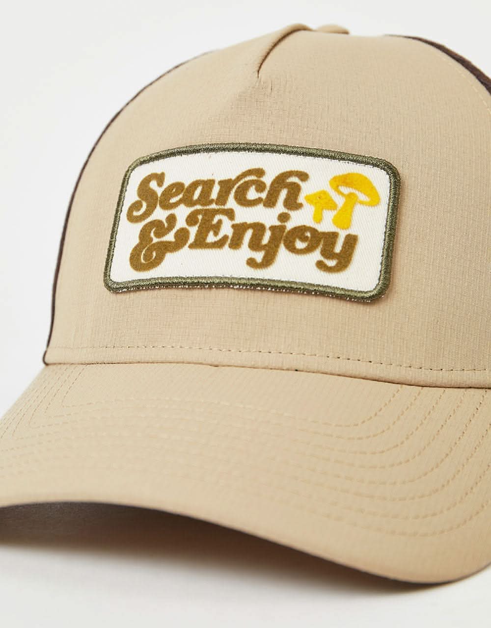 Nixon Searchin Trucker Cap - Khaki/Brown
