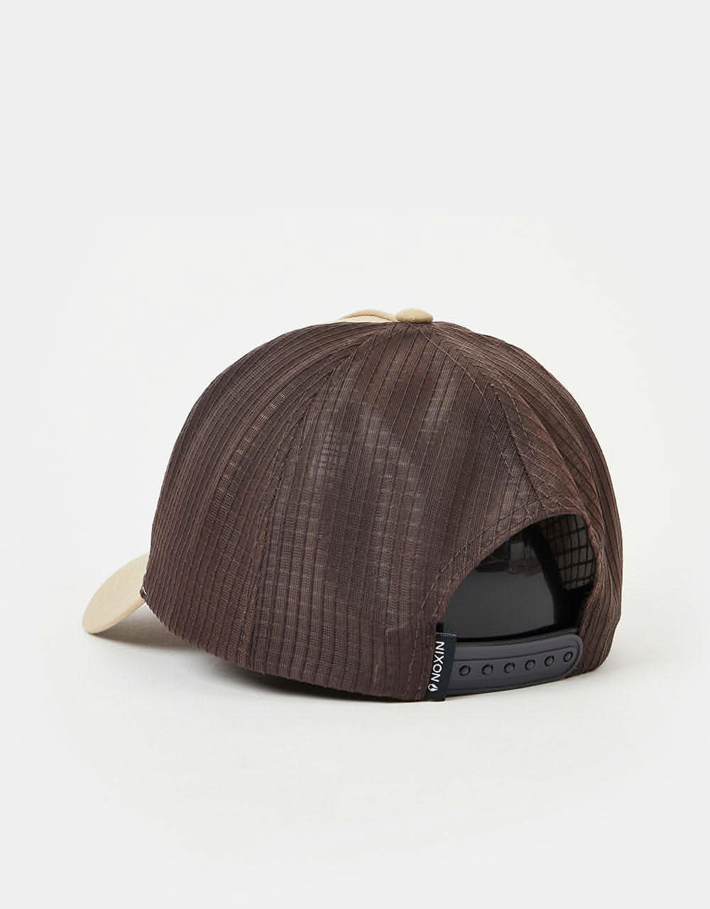 Nixon Searchin Trucker Cap - Khaki/Brown