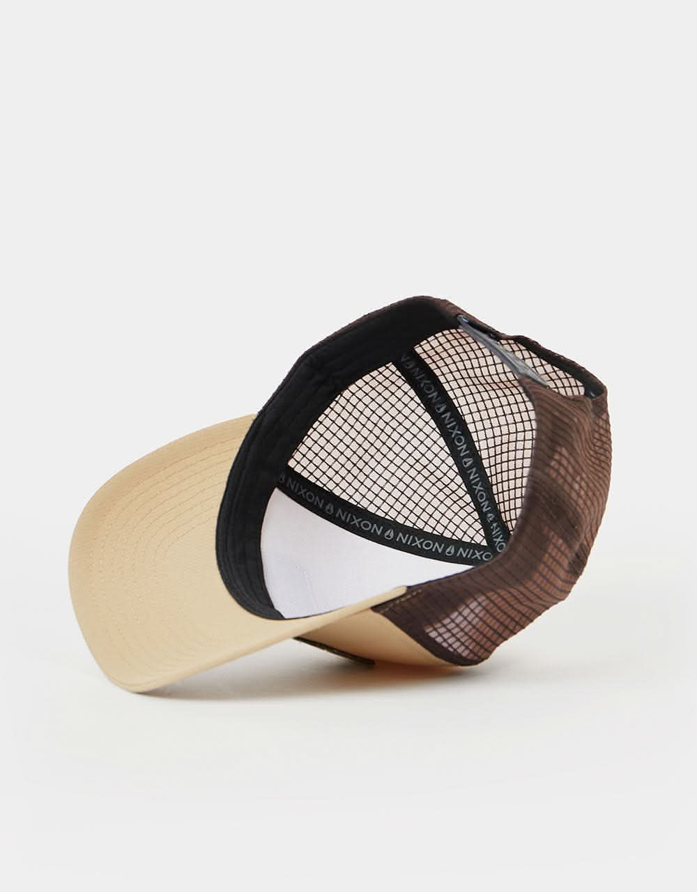 Nixon Searchin Trucker Cap - Khaki/Brown