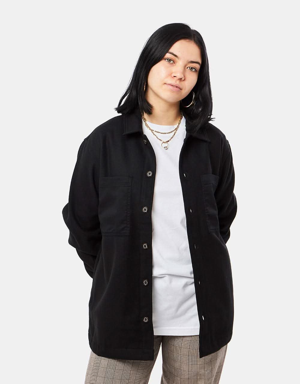 Dickies bonded overshirt with hood hotsell