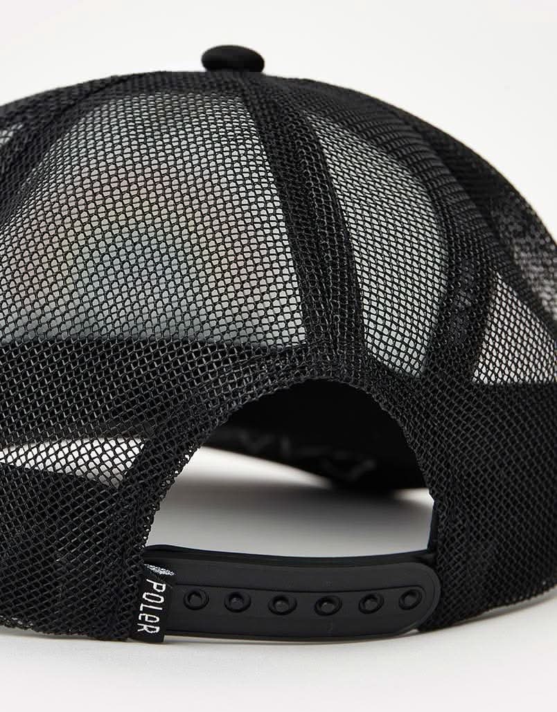 Poler Rainbow Trucker Cap - Black