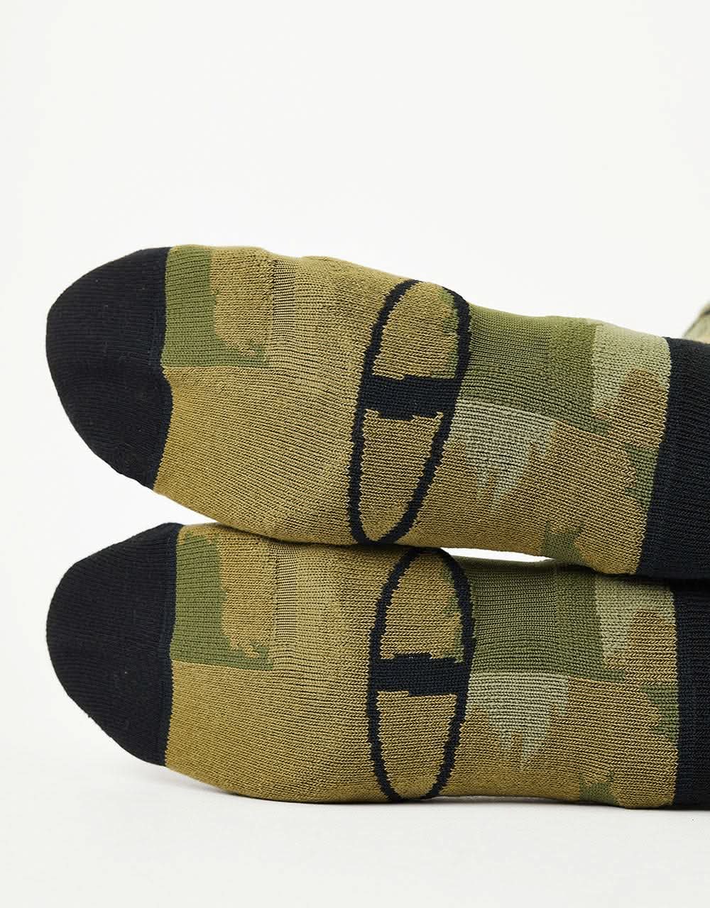 Poler Cyclops Icon Socks - Furry Camo Black