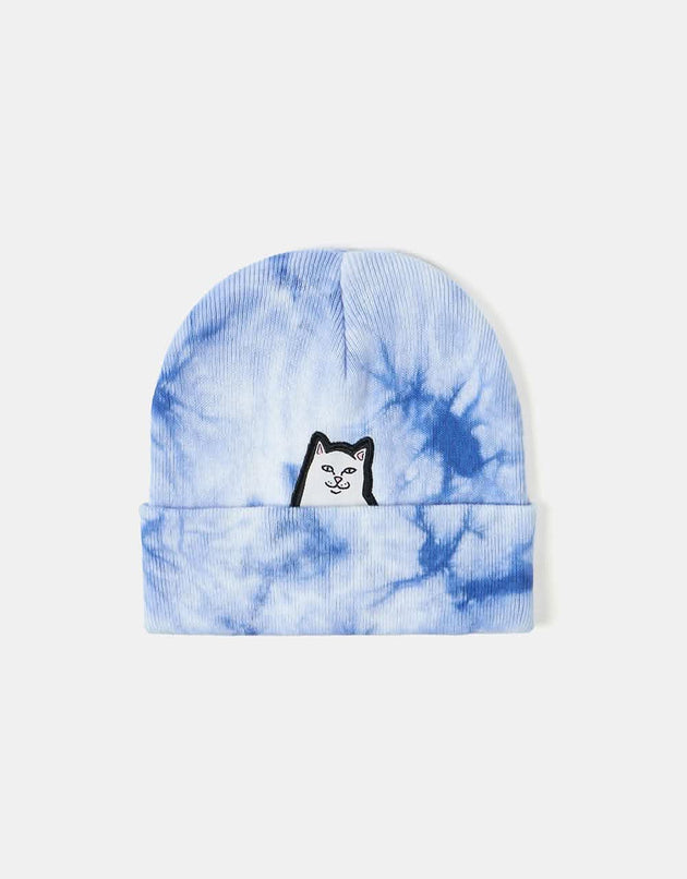 RIPNDIP Lord Nermal Ribbed Patch Beanie - Navy