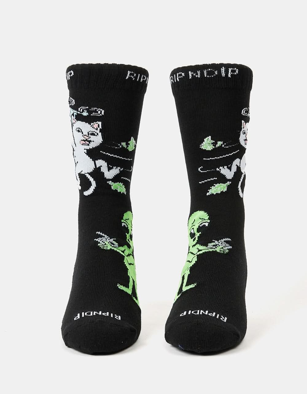 RIPNDIP Bye Bye Socks - Black