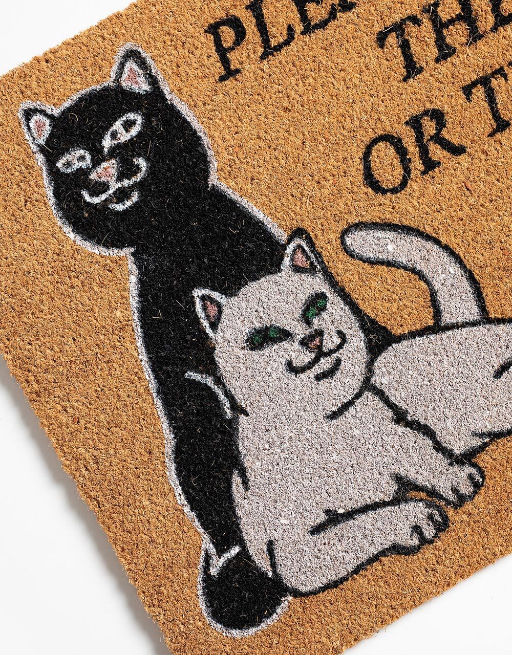 RIPNDIP Don’t Let The Cops In Rug - Brown