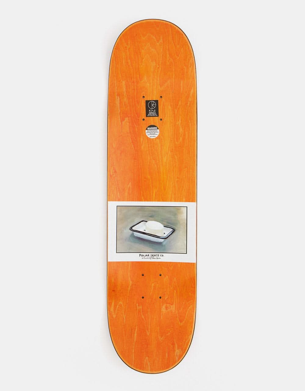 Polar Halberg Bathtub Skateboard Deck - 8.375"