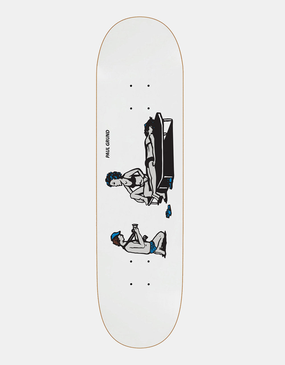 Polar Grund Photographer Skateboard Deck - 8.125"