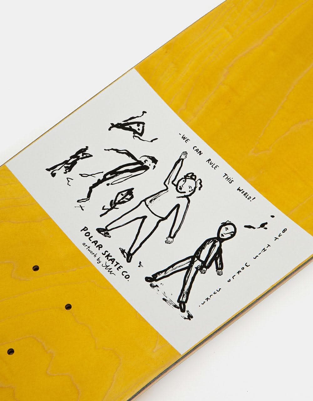 Polar Team The Proposal Skateboard Deck - 1992 Shape 9.25"