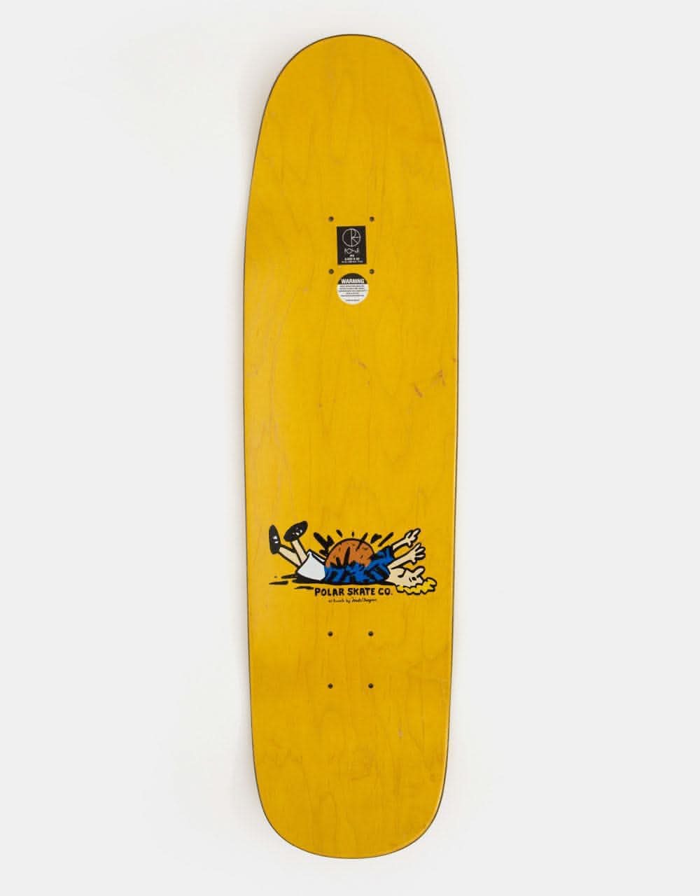 Polar Team Basketball Skateboard Deck - P9 Shape 8.625"