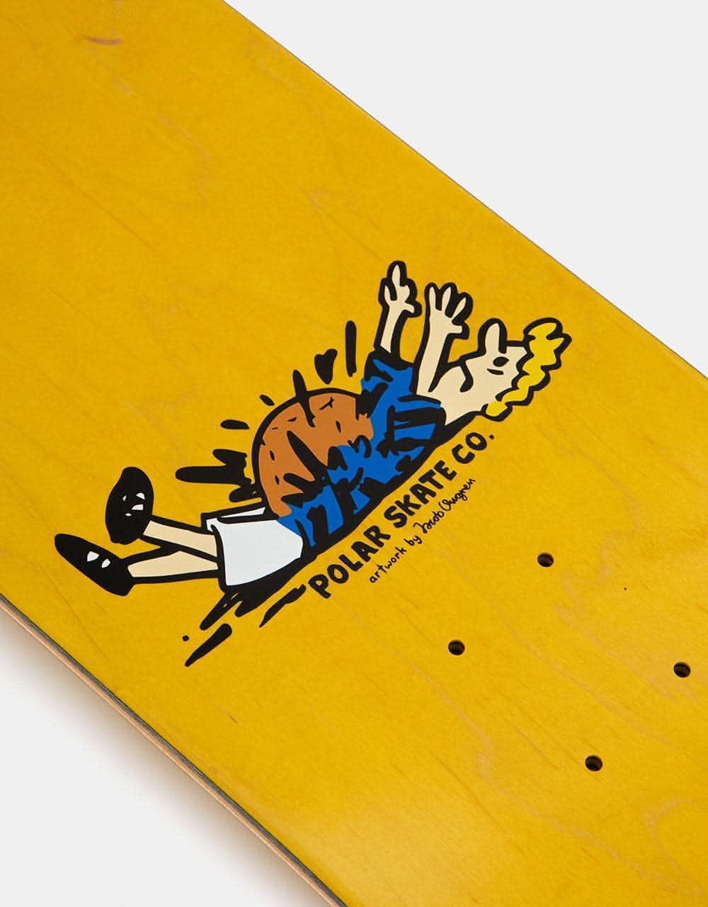 Polar Team Basketball Skateboard Deck - P9 Shape 8.625"