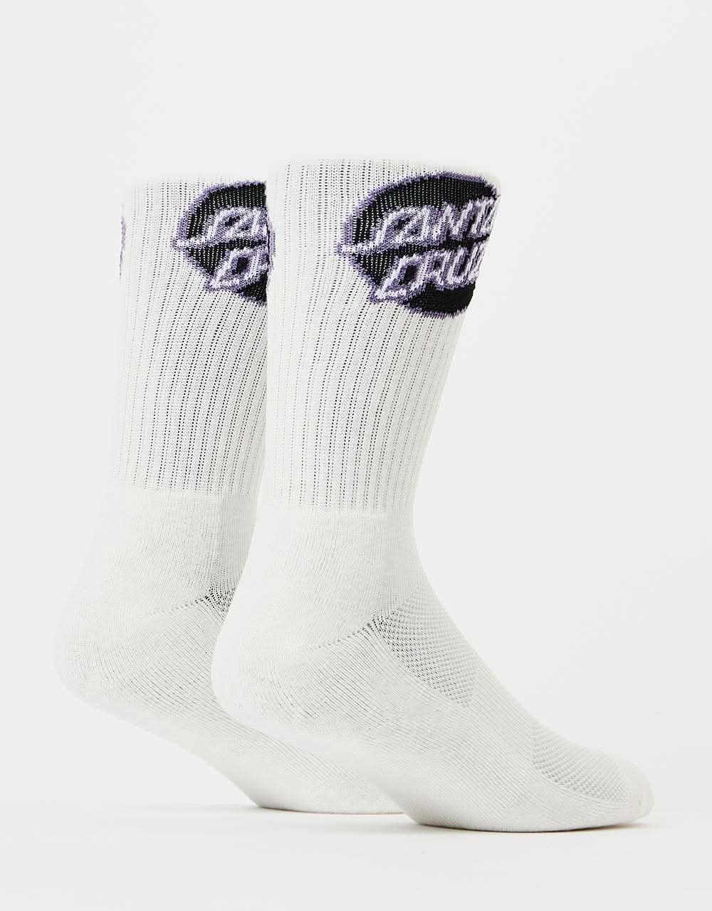Santa Cruz Other Dot Socks - Bone