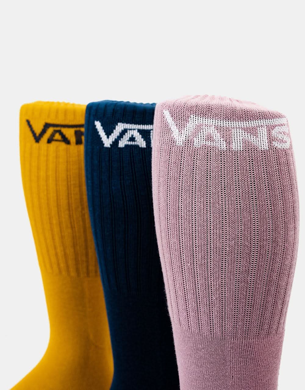 Vans Classic Crew 3 Pack Socks - Elderberry