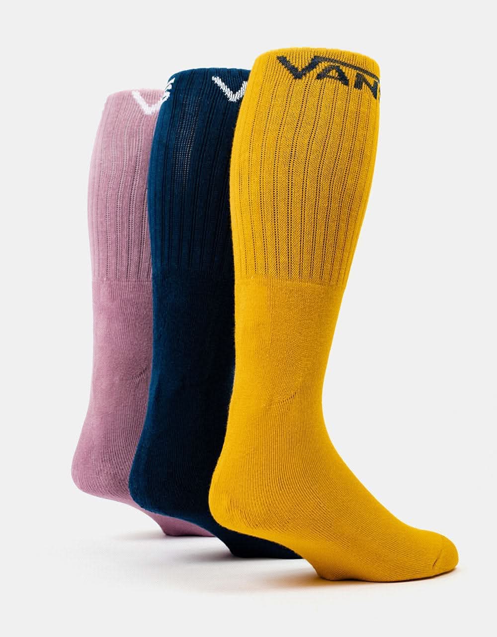 Vans Classic Crew 3 Pack Socks - Elderberry