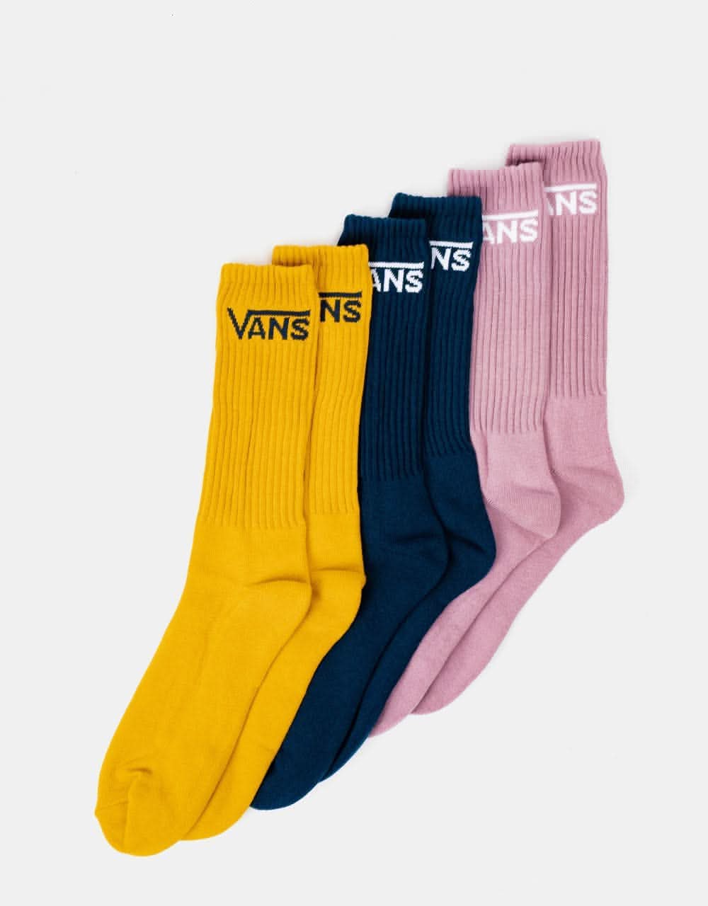 Vans Classic Crew 3 Pack Socks - Elderberry