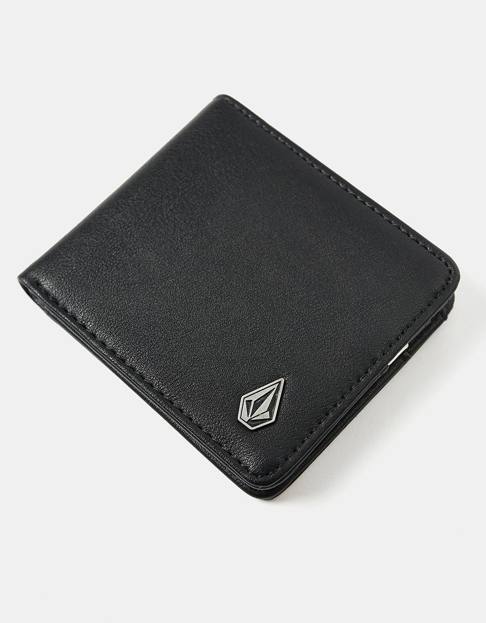 Volcom Slim Stone Large Wallet - Black