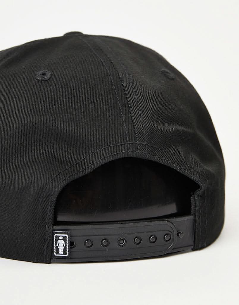 Girl Sketchy OG Snapback Cap - Black