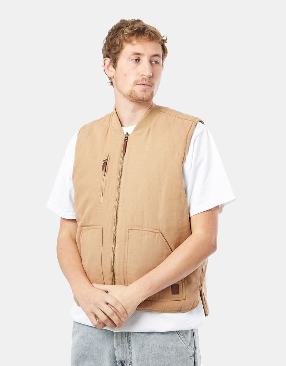 Brixton Abraham Reversible Vest - Mojave