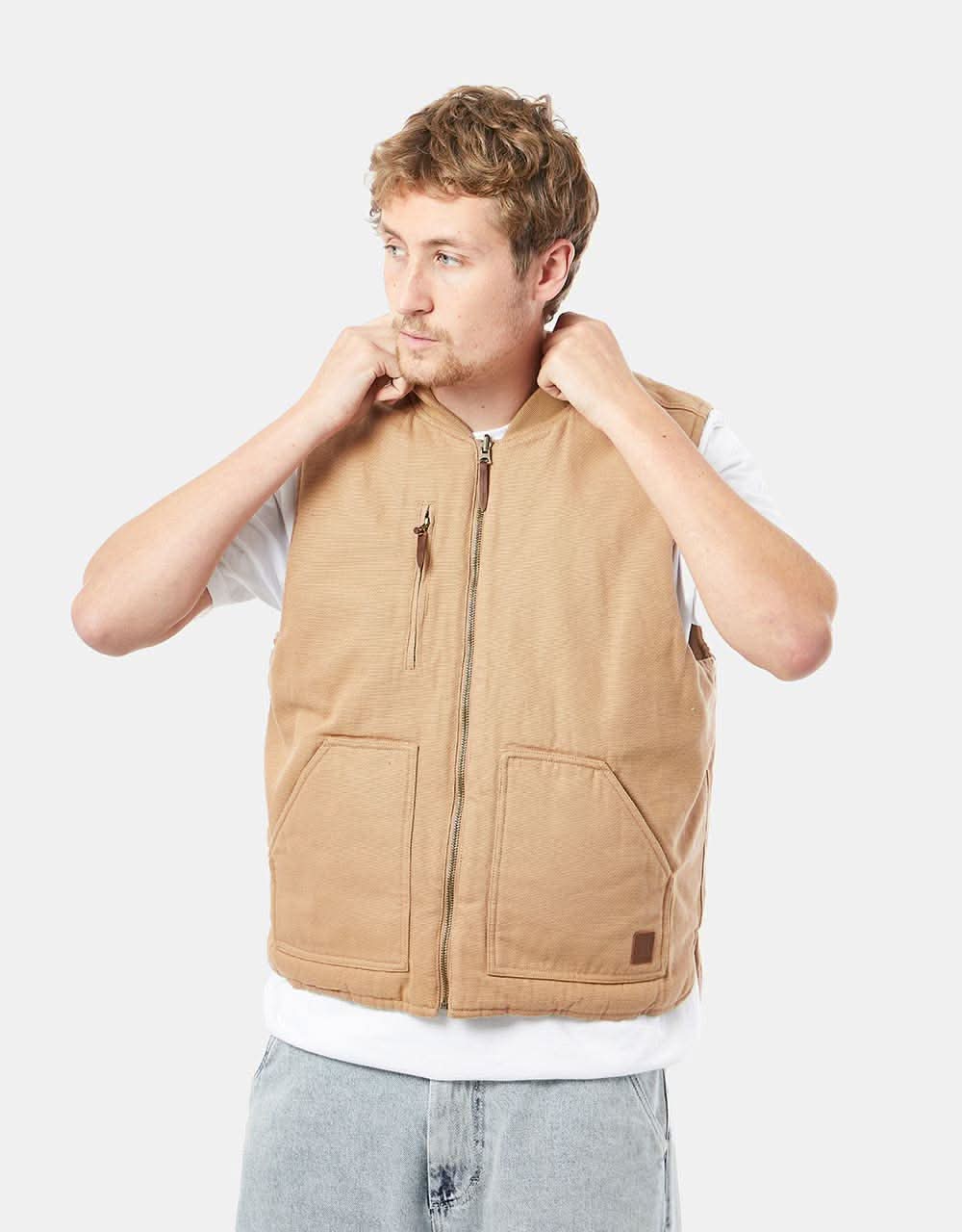 Brixton Abraham Reversible Vest - Mojave
