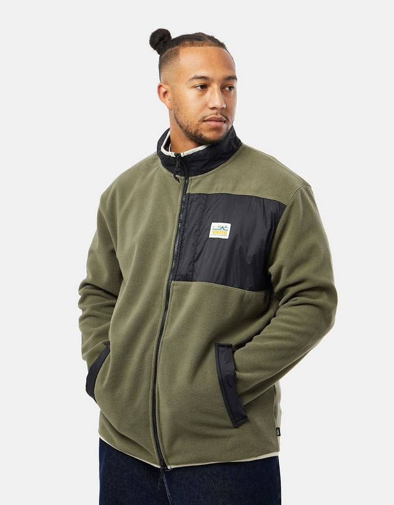 Vans MT Full Zip Fleece - Grape Leaf/Black – Route One
