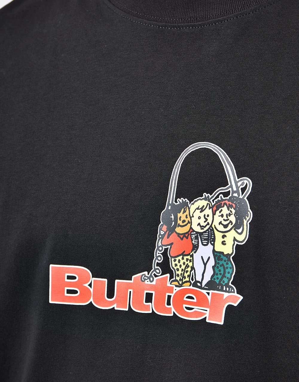 Butter Goods Headphones Logo T-Shirt - Black
