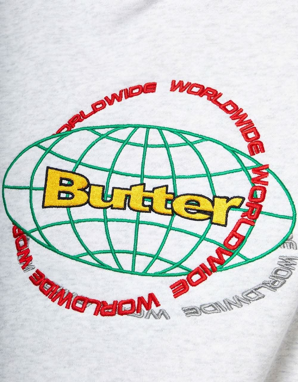 Butter Goods Geo Pullover Hoodie - Ash Grey