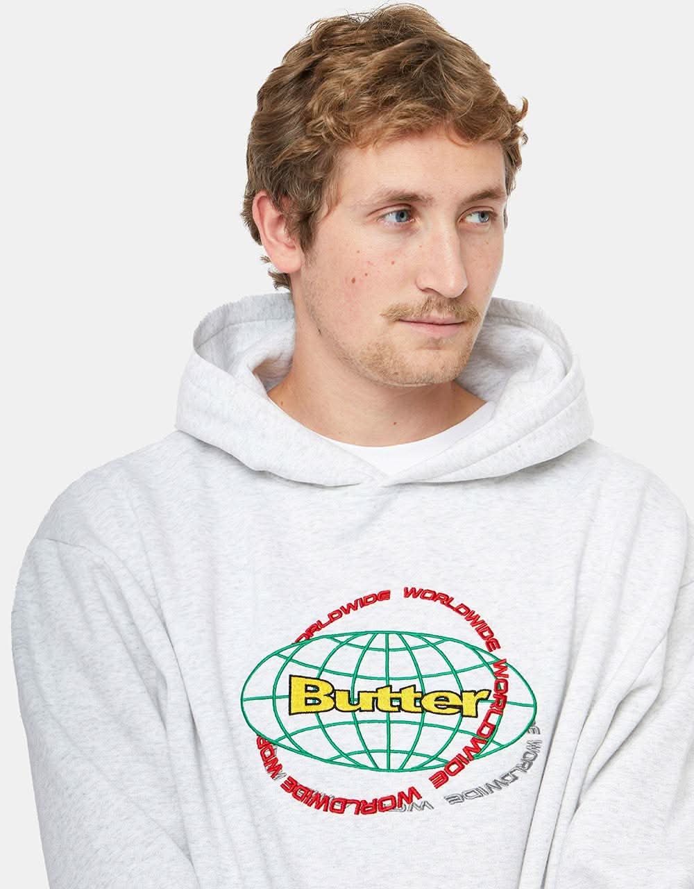 Butter Goods Geo Pullover Hoodie - Ash Grey