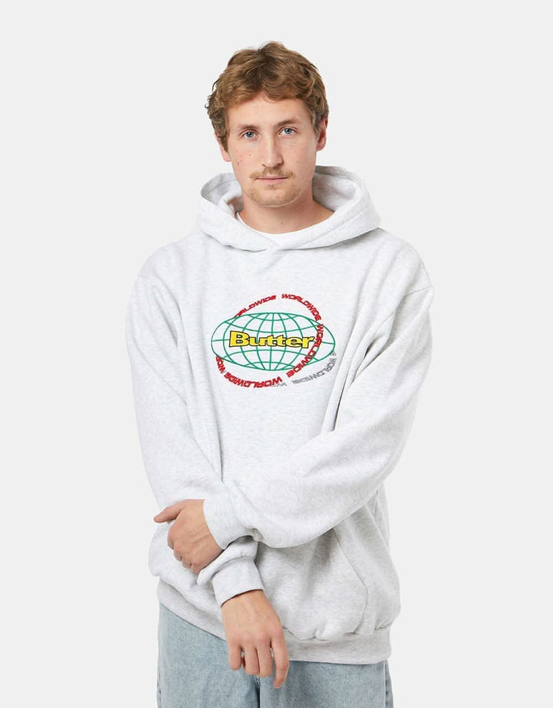 Butter Goods Geo Pullover Hoodie - Ash Grey – Route One