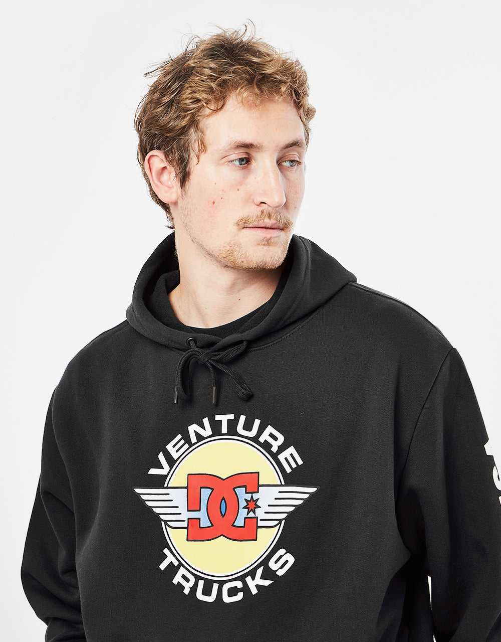 DC x Venture Co USA Pullover Hoodie - Black