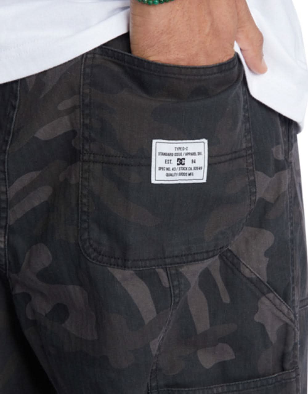 DC Mechanic 3 Pant - Black Camo