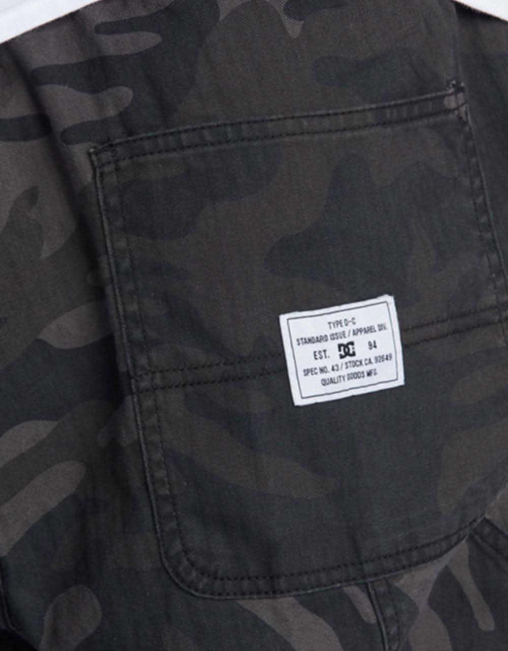 DC Mechanic 3 Pant - Black Camo