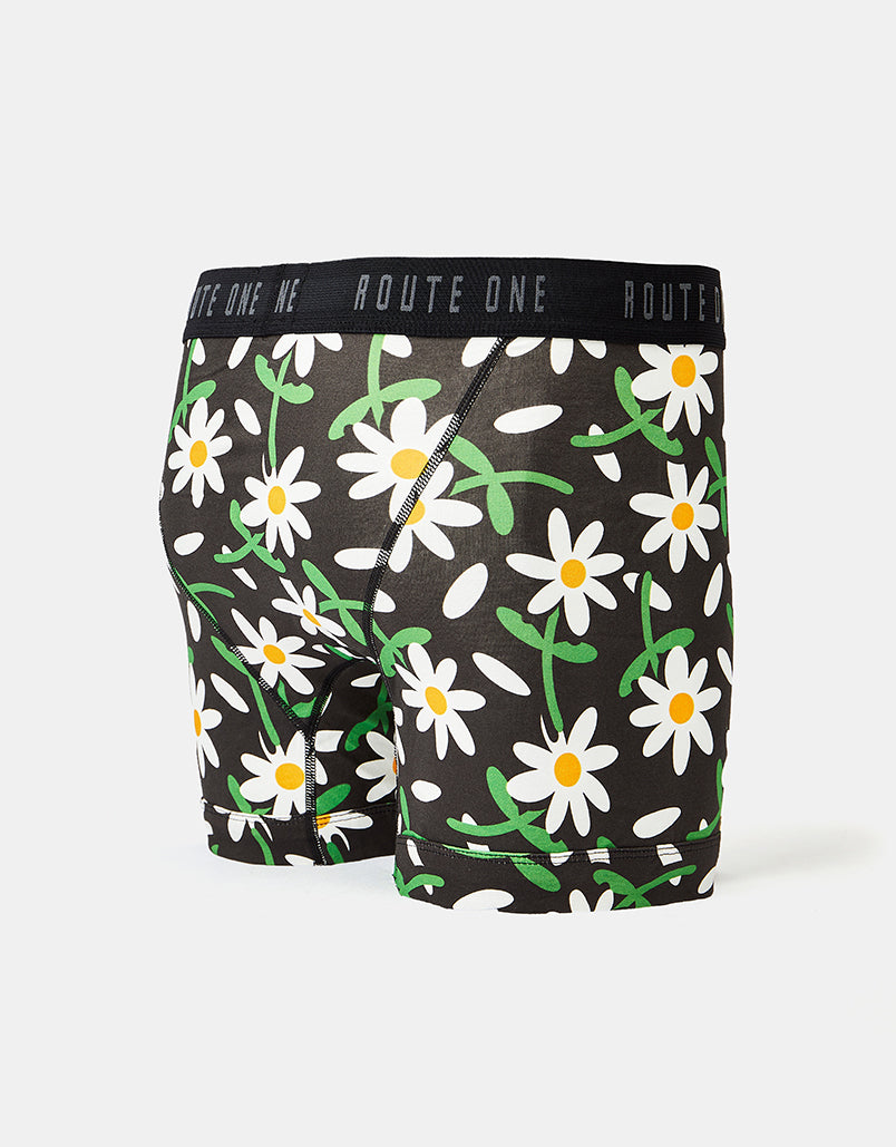 Route One Classic Boxer Shorts 2 Pack - Shrooms/Daisies
