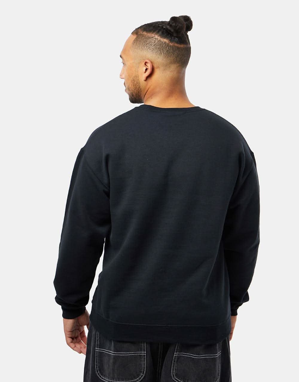Frog Teenagers Crew Sweatshirt - Black