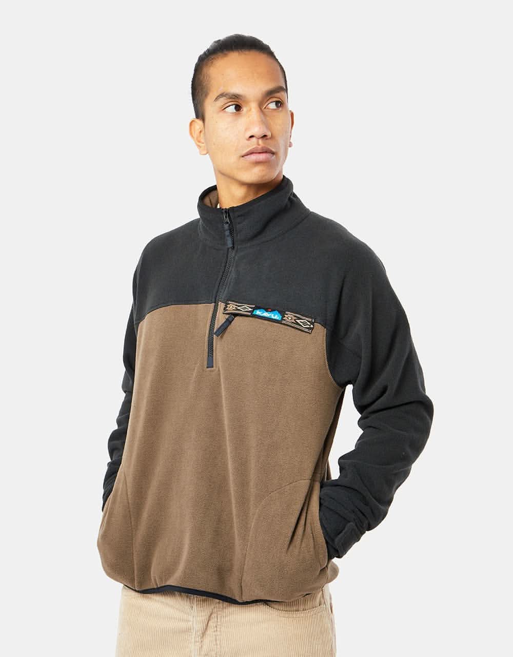 Kavu Winter Throwshirt Black Walnut