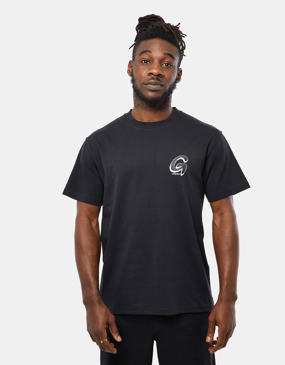 Gramicci Big G-Logo T-Shirt - Black