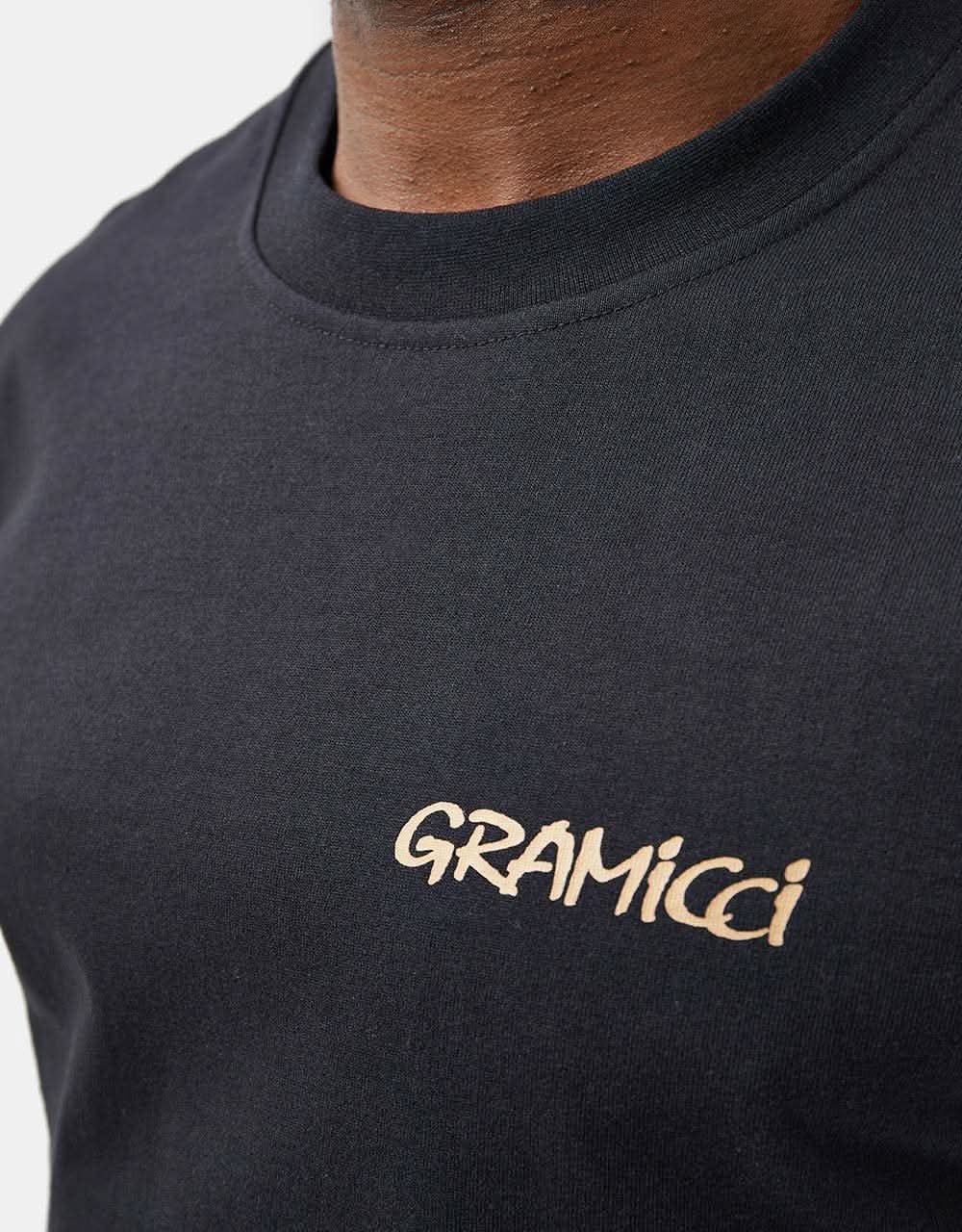 Gramicci Leaf T-Shirt - Black