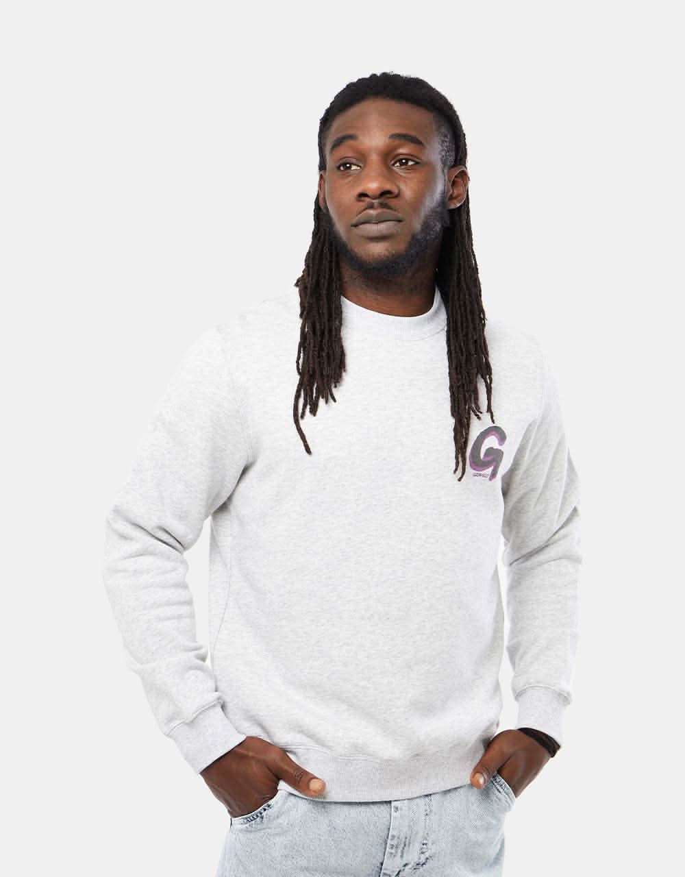 Gramicci Big G-Logo Sweatshirt - Ash Heather