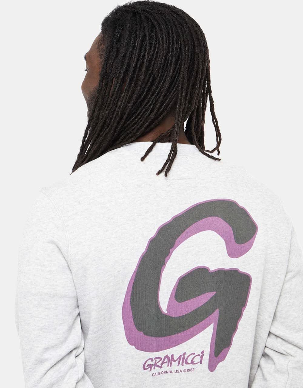 Gramicci Big G-Logo Sweatshirt - Ash Heather