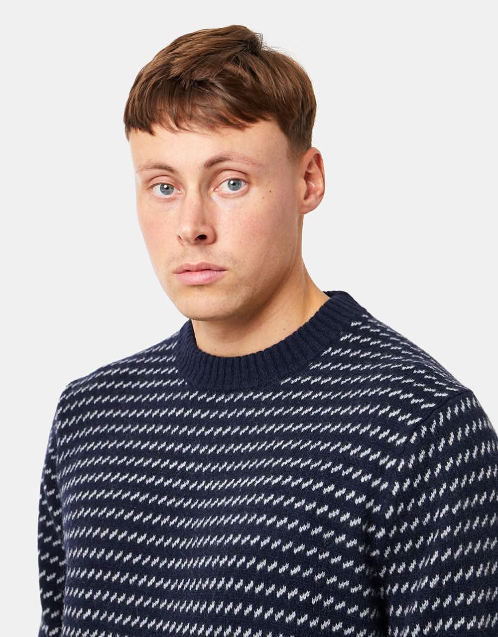 Patagonia Recycled Wool Sweater - Classic Navy