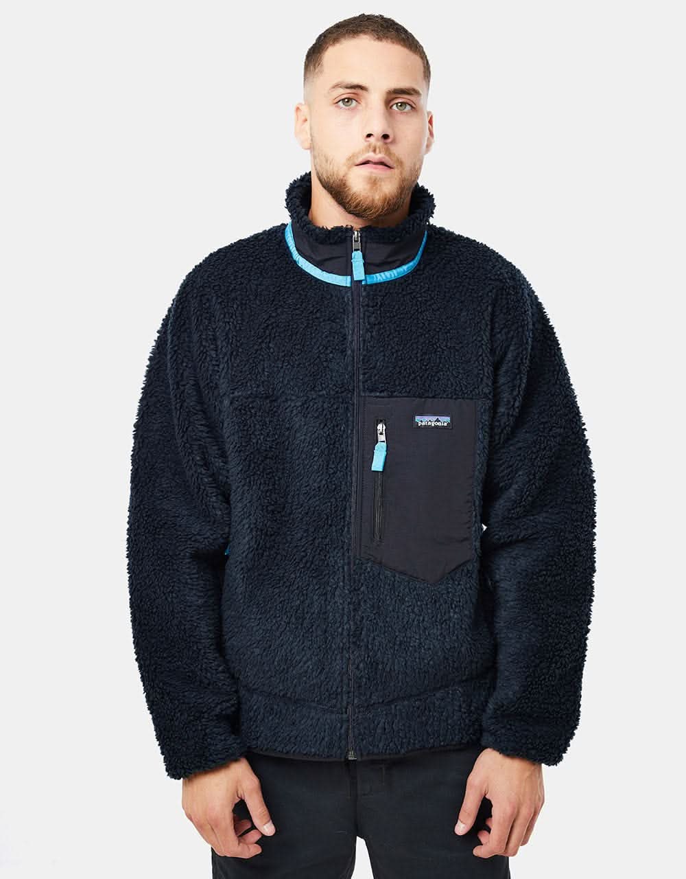 patagonia retro x pitch blue