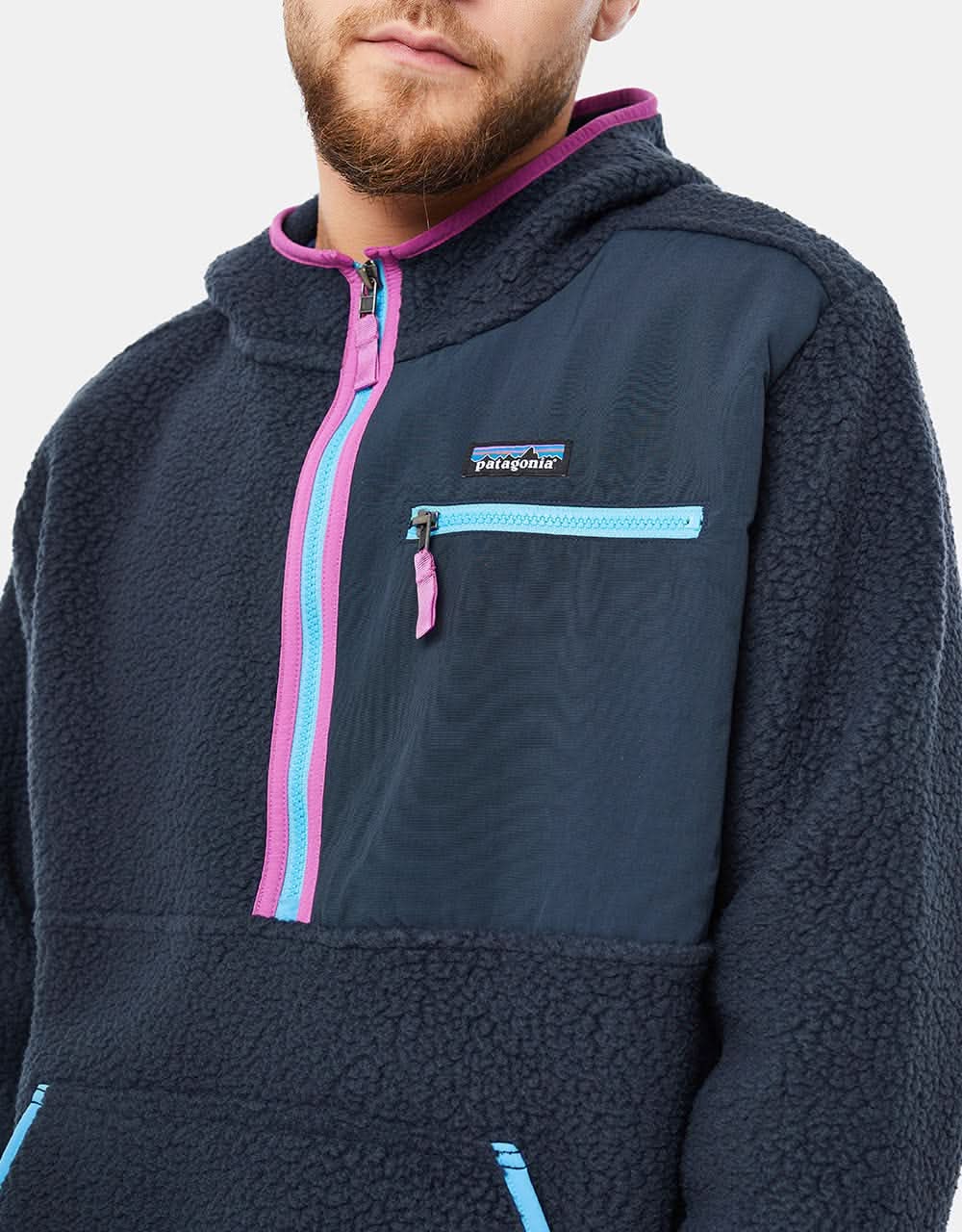 Patagonia Retro Pile Pullover - Pitch Blue