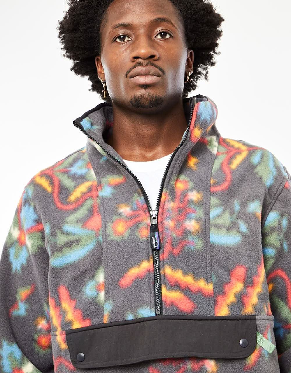 Patagonia Synch Anorak - Forest Floor/Ink Black