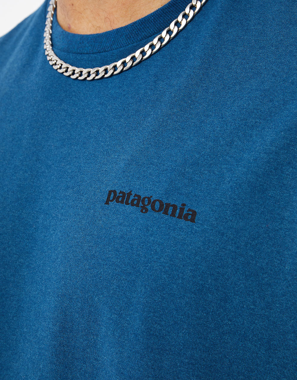 Patagonia P-6 Logo Responsibili-Tee® - Wavy Blue