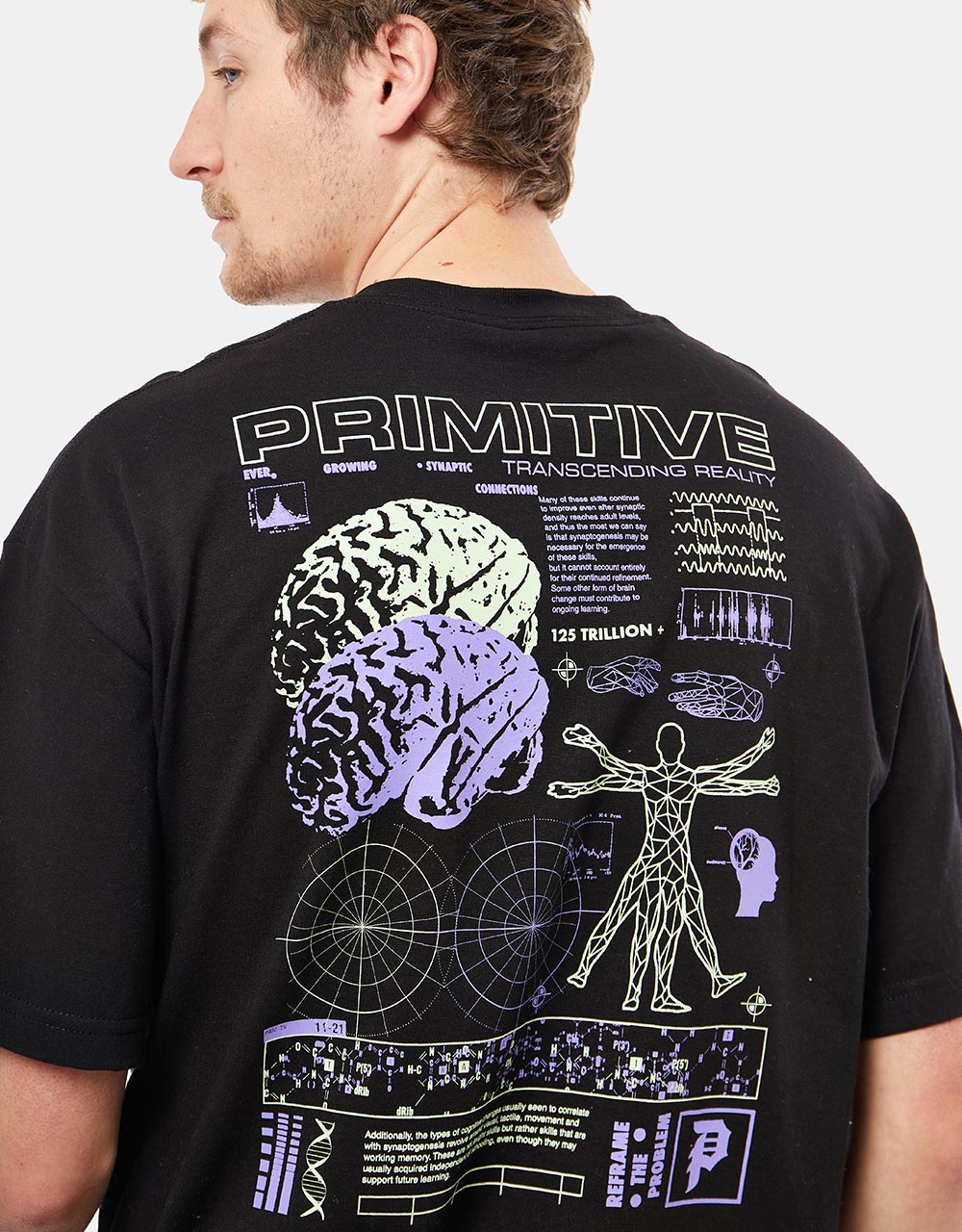 Primitive Altered State T-Shirt - Tar