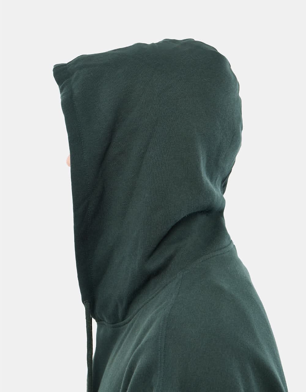 Primitive x Independent Bar Metallic Gold Pullover Hoodie - Dark Green